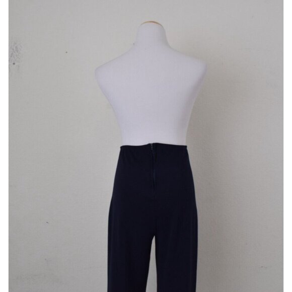 Love Nation Navy High Rise Straight‎ Leg Pants Size Large - Picture 5 of 9